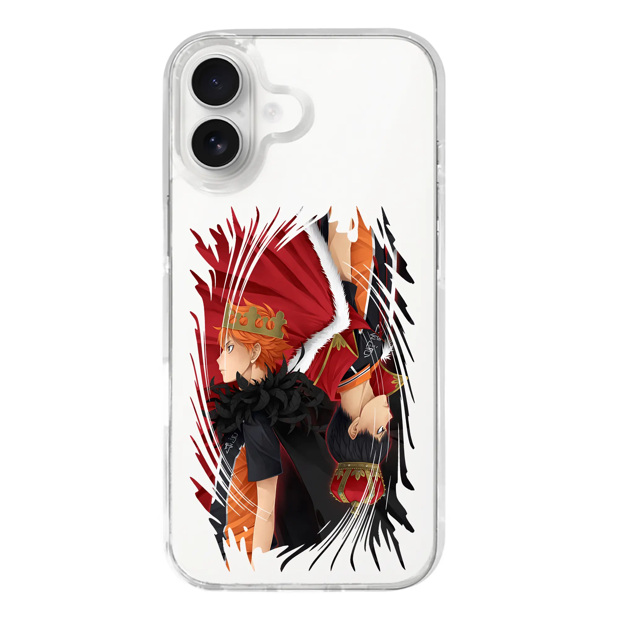 ハイキュー!! グッズ,日向翔陽 - iPhone 17シリーズ 透明スマホケース – 薄型・耐衝撃・精密フィット保護カバー